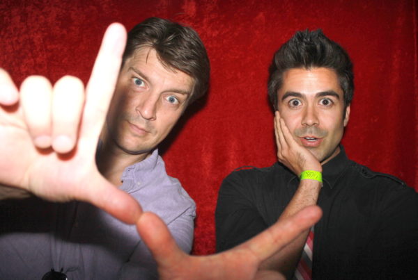 Castle nathan fillion photo booth